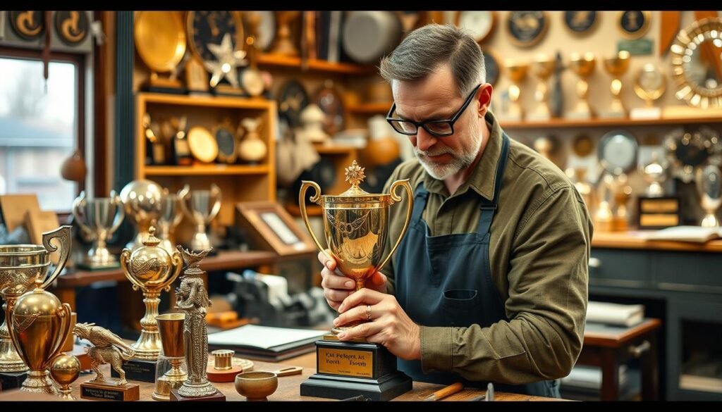 Crown Trophy craftsmanship and customer satisfaction