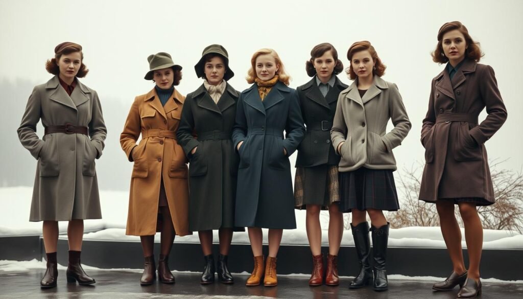 utility clothing during rationing restrictions in fashion