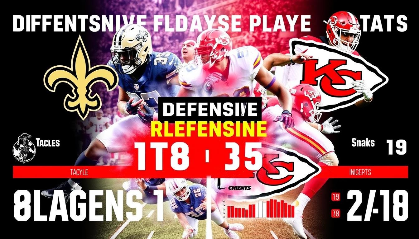 new orleans saints vs kansas city chiefs match player stats