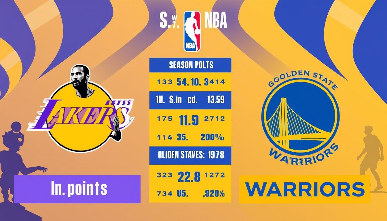 lakers vs golden state warriors match player stats